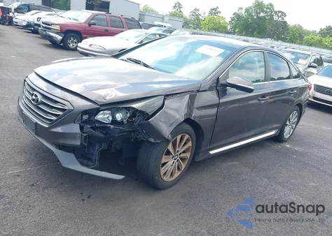 2015 Hyundai Sonata Sport из США, поврежденный, VIN 5NPE34AFXFH033106